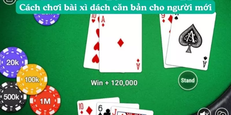 Cách chơi bài xì dách căn bản cho người mới