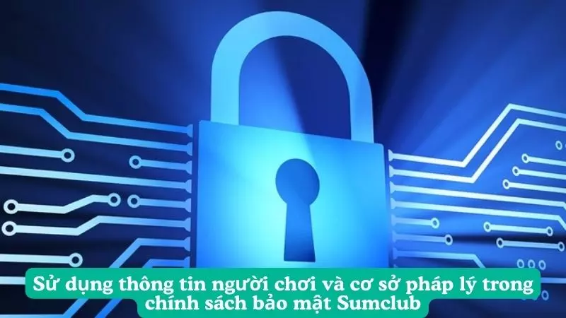 Sử dụng thông tin người chơi và cơ sở pháp lý trong chính sách bảo mật Sumclub