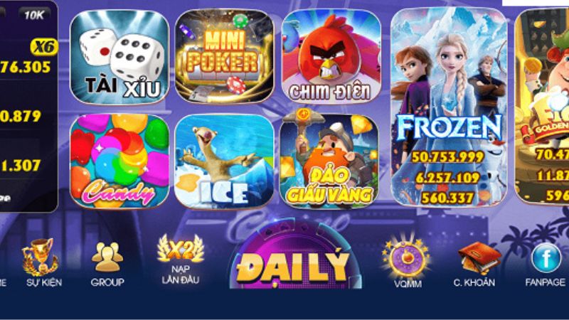 Điểm nổi bật của đại lý game bài Sumclub