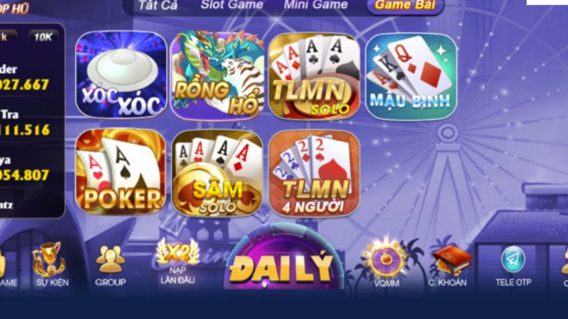 Đại lý game bài Sumclub uy tín không